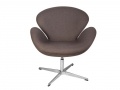 Кресло Swan (Arne Jacobsen) A062 кашемир